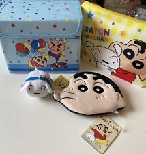 Cute Crayon Shin Chan  Bag With Mini  Cosmetic Bag Keychain Coin Storage Box picture