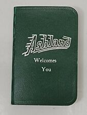 1954 Ashland Hoist Oil Salesman Travel Booklet Driver Log | Oil Travel Log picture