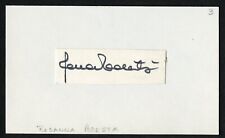 Rossana Podesta d2013 signed autograph 3x5 Cut Italian Actress in Helen of Troy picture