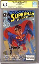 Superman The Man of Steel #1 CGC 9.6 SS 1991 4262077015 picture