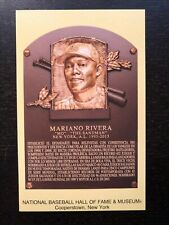 Mariano Rivera Baseball Hall of Fame Plaque Spanish Postcard HOF Yankees picture