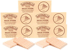 5 Packs 20 Savinelli Dry System 6mm Balsa Filter Inserts for Pipes - 2321-5 picture