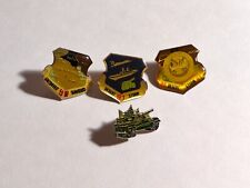 Lot Of 4 Military  Pins  Desert Storm Desert Sheild and Tank picture