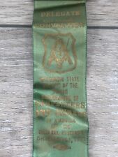 Wisconsin Union Brotherhood Carpenters Member Convention Felt Ribbon Green Bay picture