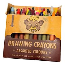 Vintage Eatons Punkinhead Crayons circa 1960s Merrythought Bear picture