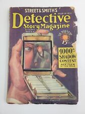 Detective Story Pulp Magazine March 1931 Shadow Clew Contest Offer picture