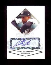 CURTIS GRANDERSON Dodgers - Certified Baseball Rookie Card AUTOGRAPH RC xx/825 picture