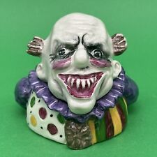 Kevin Francis Face Pots Horror Collection- Dining Clown *New 2024 Purple ed.* 3