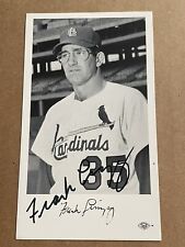 1970 Frank Linzy Signed Cardinals Team Issued Photo picture