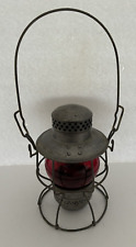 Vintage Adlake Kero Red Globe Railroad Lamp/Train Lantern - W.T. Co. picture