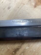 Antique Witherby Winsted, Conn. 10” Draw Knife Tight Black Handles Exceptional picture