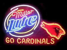 CoCo Miller Lite Arizona Cardinals Go Cardinals Beer Light Neon Sign 24