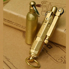Handmade Trench Lighter WWI WWII Windproof Vintage Kerosene Lighter Pipe picture