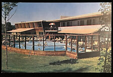 Michigan Boyne City Mountain Ski Lodge Swimming Pool Vintage Postcard c1970 picture