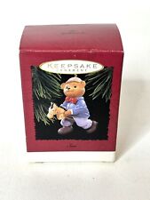 Vintage Hallmark Ornament Keepsake For Son 1996 With Box picture