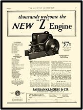 1929 Fairbanks Morse Engines New Metal Sign: Z Engine Featured picture