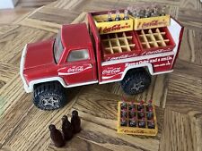 **RARE BUDDY L Coca Cola Truck  ORIGINAL UNRESTORED Crates Scale Mini Red Yel￼lo picture