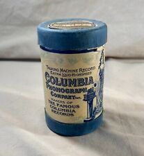 🚨ANTIQUE 1902 COLUMBIA Phonograph Company Talking Machine WAX CYLINDER RECORD picture