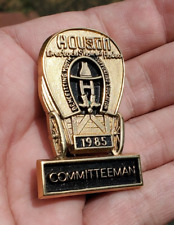Houston Livestock Show and Rodeo Pin - 1985 