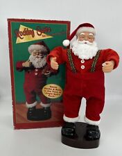 Vintage Rocking Santa - Shakes His Hips To Jingle Bell Rock - Battery Operated picture