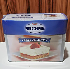 Unopened 2008 Kraft Philadelphia Recipe Collection Tin Box W/76 Recipe Cards picture