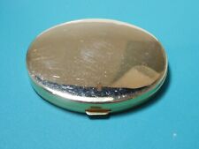 Vintage Oval Gold Tone 2-sided Mirror Magnif Purse Accessory Cd 69 picture