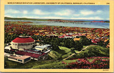 Vtg 1940's Radiation Laboratory University Of California Berkeley CA Postcard picture
