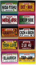 2020 Topps Garbage Pail Kids Krashers 1 LICENSE PLATE BACK Complete 10-Card Set picture