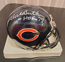 Dick Butkus-Autographed Chicago Bears Mini Helmet W/Hof 79 Inscription (PSA/DNA) picture