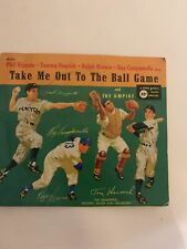 1952 Take Me Out Ball Game Little Golden 45 Record Rizzuto Campanella Branca picture