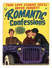 Romantic Confessions Vol. 2 #10 VG 4.0 1952 picture