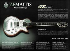Tony Zemaitis Greco GZ Series 3500 MF / 22 Guitar advertisement 2006 ad print picture
