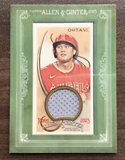 2023 Topps Allen & Ginter Mini Framed Baseball Relic ~ Pick your Card picture