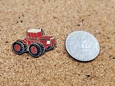 Vintage Red Tractor Enamel Pin picture