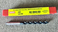 NEW A901 DORMER 6.00mm PFX HSS-E Deep Hole Drill Smooth Flow Coated 6XD picture