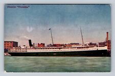 The Steamer Tionesta, Ship, Transportation, Antique, Vintage Souvenir Postcard picture