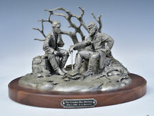 Frank J. Barnum Pewter Statue “The Cracker Box Meeting”, edition  500, Chilmark picture