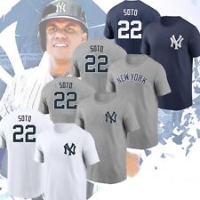 HOT SALE - Juan Soto #22 New York Yankees 2024 Name & Number T-Shirt picture