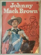 1953 JOHNNY MACK BROWN Dell 4-color #493 - Fine Grade  picture
