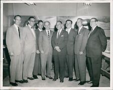 1958 Mayor Frank Kelleher Robert Kelsey William Brown Desrochers 8X10 Photo picture