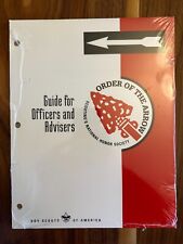 Sealed Guide for Officers and Advisers 3-Hole Binder Book Order of the Arrow picture