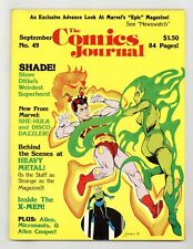 Comics Journal #49 FN 6.0 1979 picture