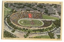 Postcard The Stadium Stanford Univeristy Palo Alto CA  picture