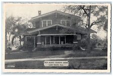 1940 Old Glory Tourist Home House Lake Wales Florida FL Antique Vintage Postcard picture