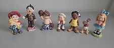 Vintage Our Gang Little Rascals Figurine Set 1980s picture
