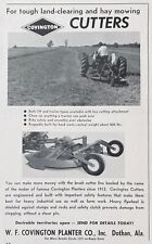 1962 AD.(XG8)~W.F. COVINGTON PLANTER CO. DOTHAN, ALA. LAND CLEARING CUTTERS picture