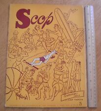 SCOP UCLA June 1949 surf board cover humor campus life magazine picture