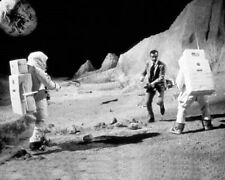 Diamonds Are Forever Sean Connery runs across lunar landscape 24x30 inch poster picture