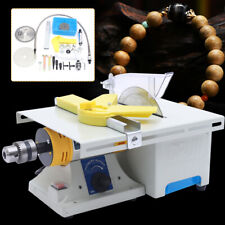 110V Benchtop Table Saw Cutting Machine Jewelry Gem Rock Bench Lathe Polisher picture