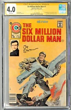 Six Million Dollar Man #1 CGC SS 4.0 (Jun 1976, Charlton) Signed by Joe Staton picture